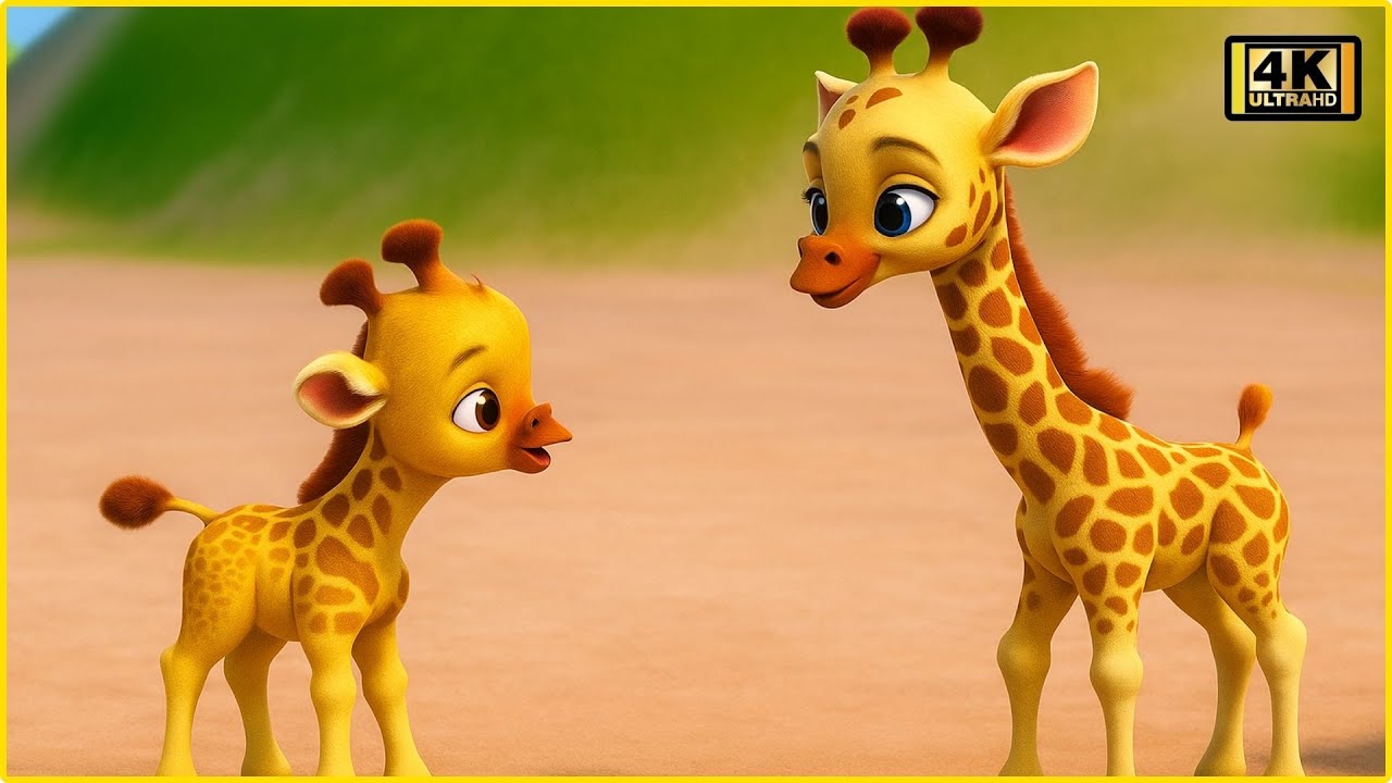 Con Hươu Cao Cổ - Nhạc Thiếu Nhi Cho Bé - Hoạt Hình Thiếu Nhi Cún Con Nhà Em