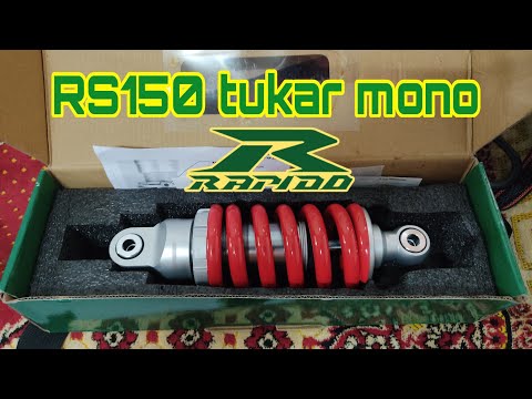 Tukar bateri RS150 - YouTube