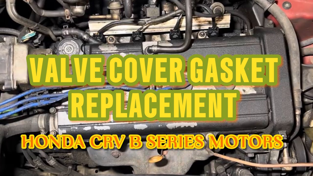 How To Replace Valve Cover Gasket Replace for 19972000 HONDA CRV B20