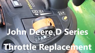 John Deere D Series Throttle Lever Replacement