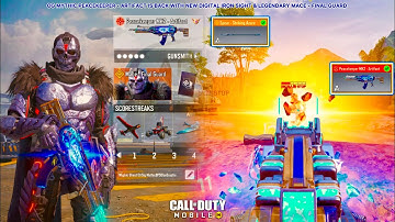 Mythic Peacekeeper MK2 - Artifact is back with New Digital Iron Sights to drop 1v3 CODM SND Clutches