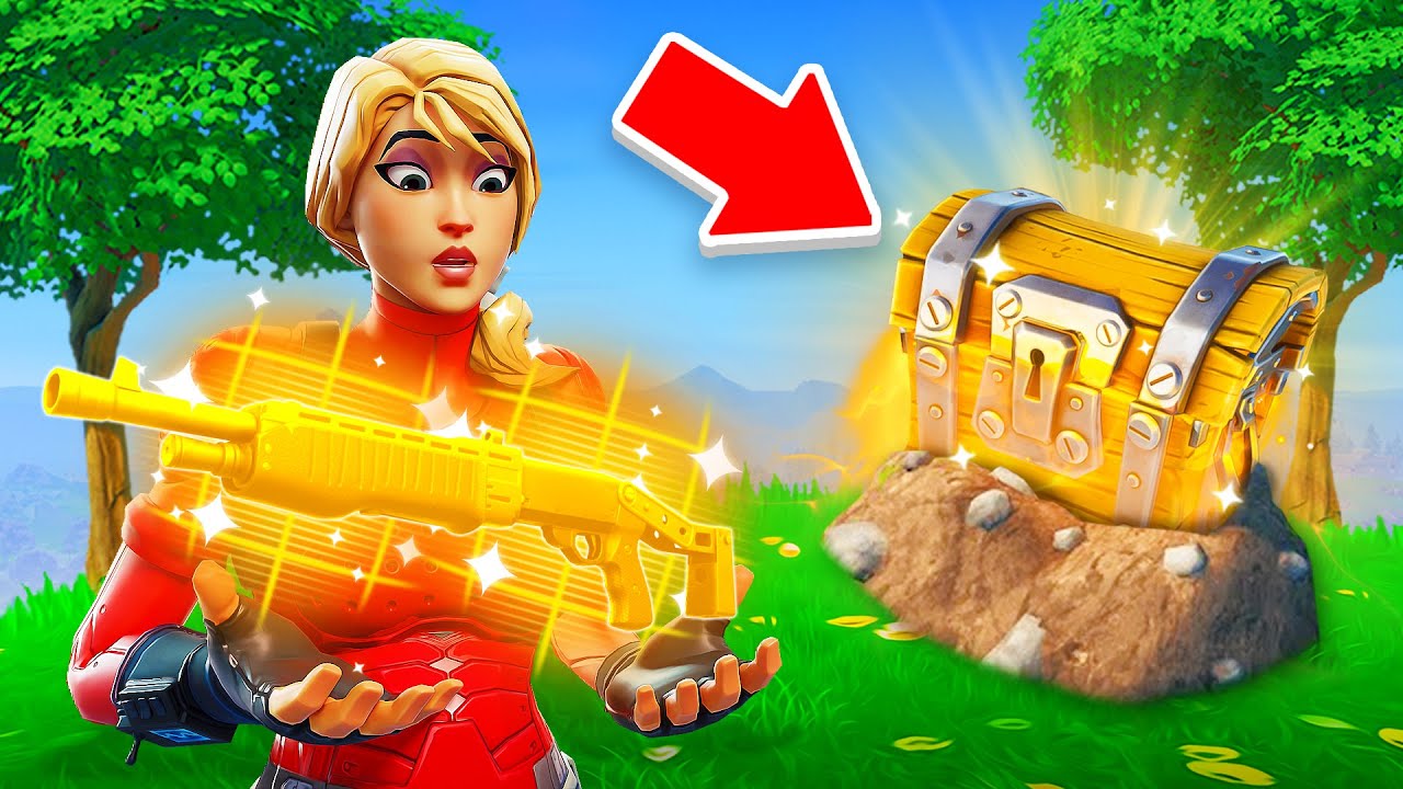 The ONE CHEST Challenge in Fortnite Reload