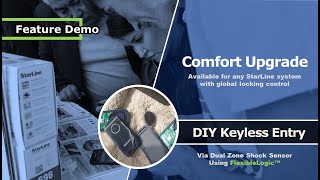 [#StarLineUK] Bespoke Feature Demo | Keyless Entry Via Shock Sensor | StarLine S96 / E96 / B96 screenshot 5