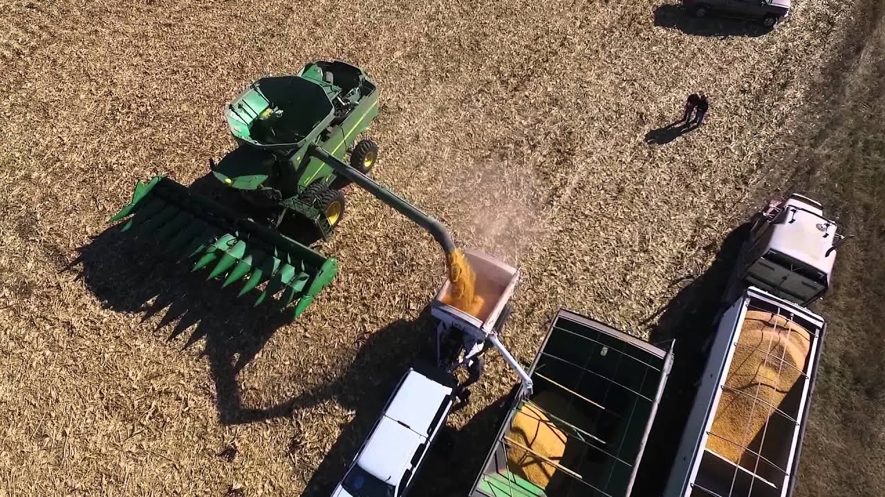 Midwest Fertilizer and Seed Plot Harvest 2015 YouTube