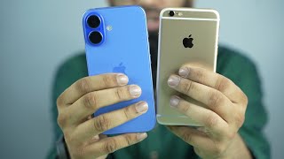 iPhone 6s Vs iPhone 16 Smartphone Compare