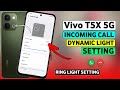 Vivo T5X 5G Dynamic Light Setting | How To Enable Dynamic Light On Vivo T5X 5G | HM Technical