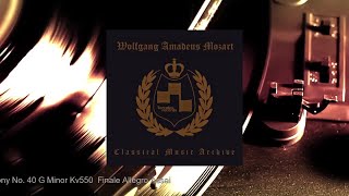 Video thumbnail of "Symphony No. 40 G Minor Kv550  Finale Allegro Assai - Wolfgang Amadeus Mozart"