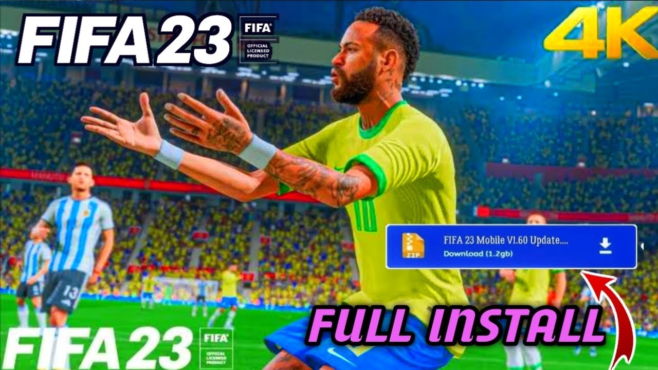 FIFA 23 Mobile Big Update V1.60, Apk + Obb