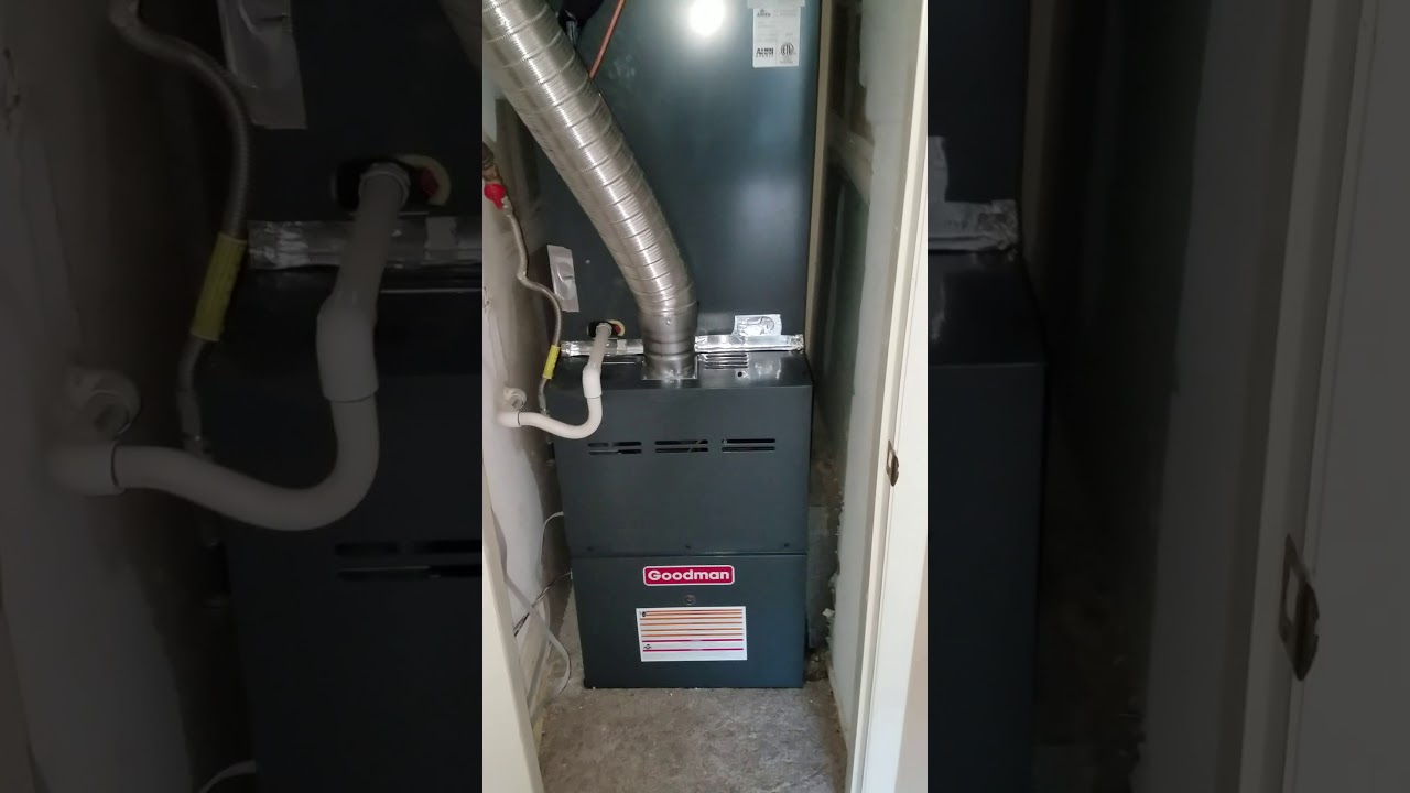 Goodman Split System Installation