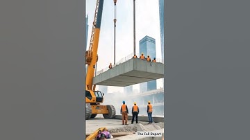 🏗Seconds Before the Unthinkable Happened! #fail #construction #bridge #engineering #工事"
