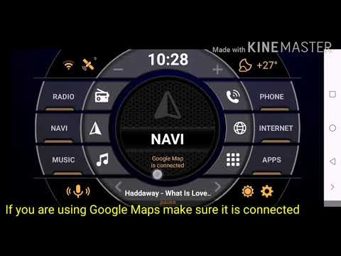 How to start Navi on AGAMA Car Launcher