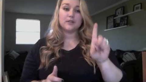 ASL II Unit 9 Homework