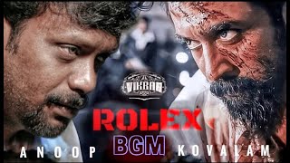 Rolex BGM Live Looping| Anoop Kovalam| Lokiverse BGM| Vikram| Suriya| Kamal Hassan| Fahadh Faasil|