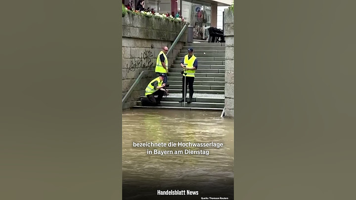Hochwasser in Bayern: Passau ruft Katastrophenfall aus