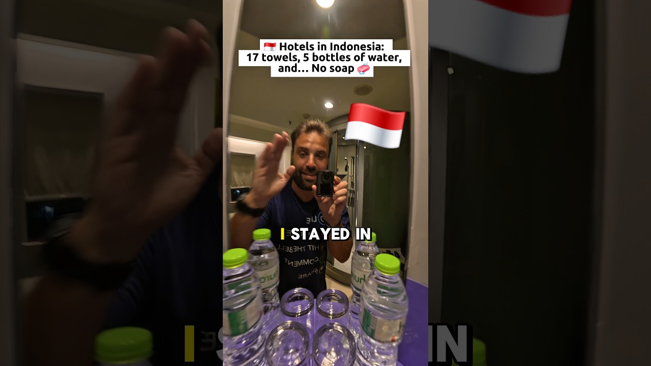 Why hotels in Indonesia are... ? 🇮🇩