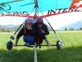 طيران شراعي فوق جبال الألب سويسرا Hang Gliding In Switzerland 