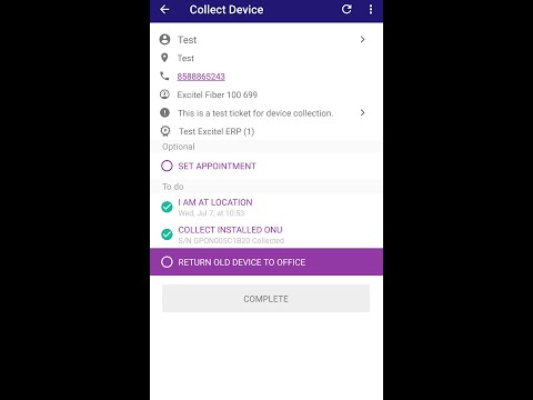 How to collect ONU device