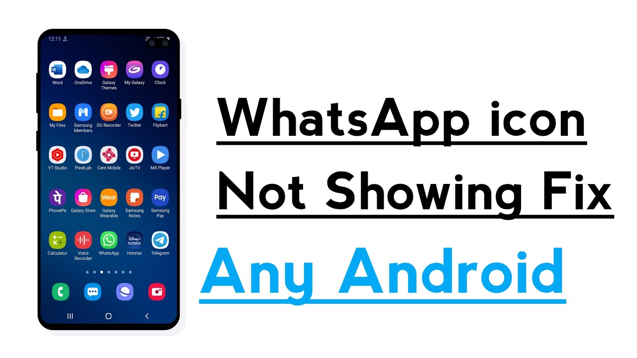 WhatsApp Icon Not Showing Problem Solve YouTube WhatsApp Icon Not Showing Problem Solve YouTube
