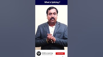 What is Splicing ? - #Shortsvideo- #businessstatistics  -  #gk #BishalSingh
