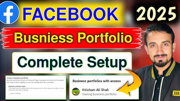Facebook Business Portfolio Complete Setup | Facebook Business Manager Account