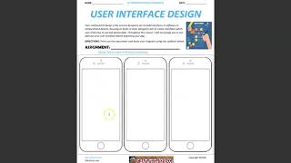 Gant Tech Class: User Interface (UI) Design Assignment