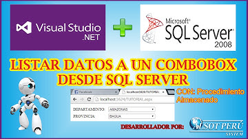 Listar Datos del SQL a un ComboBox Visual .NET (Paso a Paso)