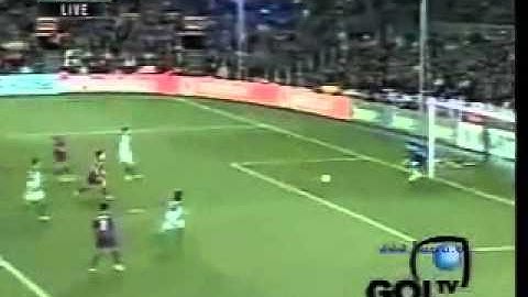 18-02-2006 Barcelona - Real Betis = 5-1 Gol Messi.avi