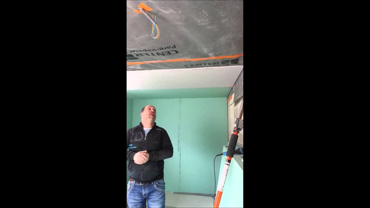 Faux Plafond Autoportant Dans Une Piece De 5 M 10 X 4 40