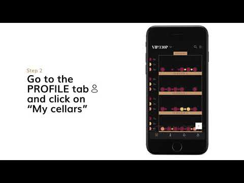 VINOTAG TUTORIAL How to add a connected wine cellar?