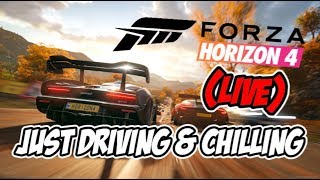 Forza Horizon 4 - Just Driving & Chilling (ROAD TO 130 SUBS?)