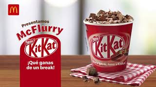 ¡Es hora de un break! - McFlurry KitKat