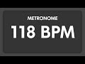 118 BPM Metronome 