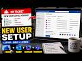 HR Ticket: New User Setup in Microsoft 365 | Laptop + Email + License Assign