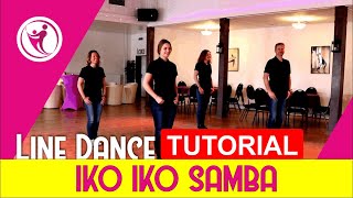 Line Dance 'Iko Iko Samba' Tutorial - Erklärung auf deutsch