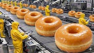 Sold Out Every Day! Amazing Donut Master Making American style Donuts In Factory (Full Process)