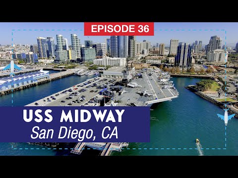 Video: USS Midway Museum San Diegossa