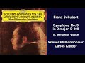 Franz Schubert: Symphony No. 3 in D major, D 200 - III. Menuetto, Vivace - Carlos Kleiber