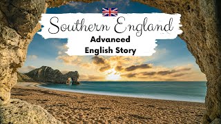 ADVANCED ENGLISH STORY 🌊Southern England💂 C1-C2 | Level 7-8 | British English Listening Practice