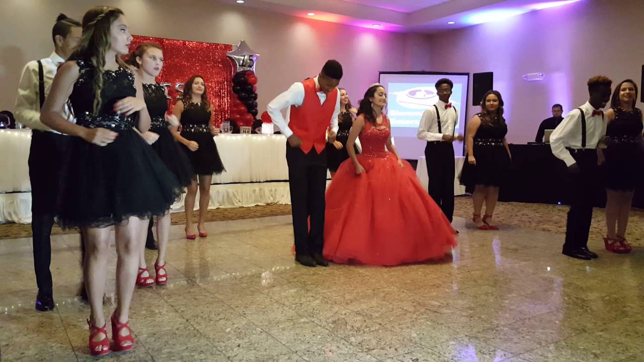 swing dance how YouTube her  Desi's dance with  court Quinceañera