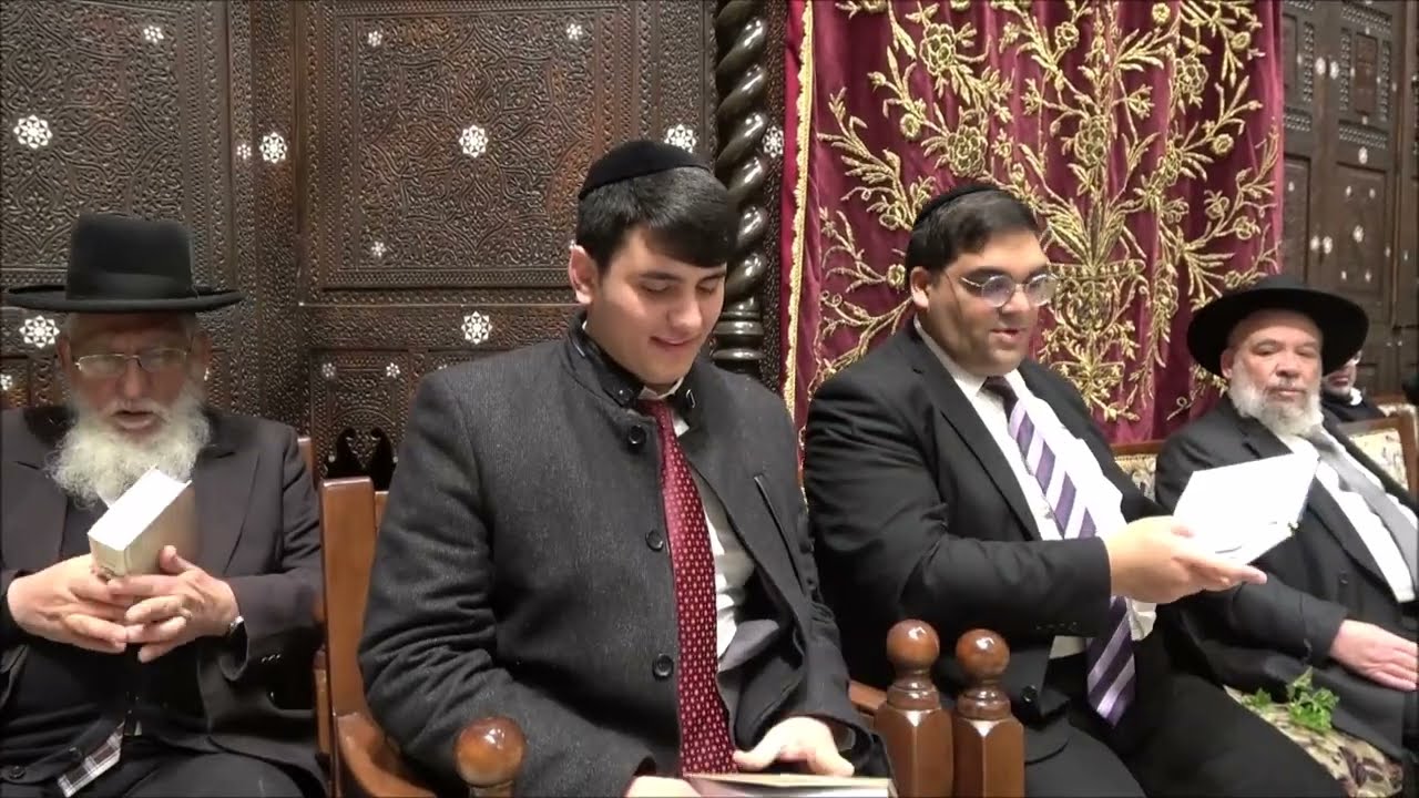 אוייבי הכני לחן חיבי דעאני החזן אורי אריאלי בבהכ''נ עדס מוצ''ש משפטים תשפ''ב ביאת שורי ווקאלי
