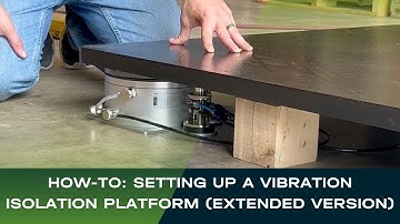 How-To Series: Setting Up A Vibration Isolation Platform (Full Video with Interview)