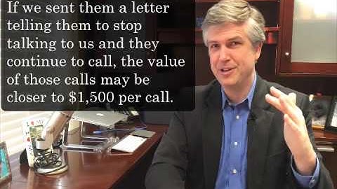 "How do you figure out the value of a TCPA case?"