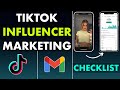 5 Minute Checklist - TikTok Influencer Marketing (E-Commerce)