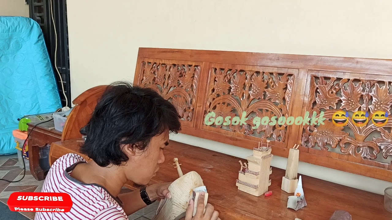 Miniatur kapal dari kayu bekas siom YouTube