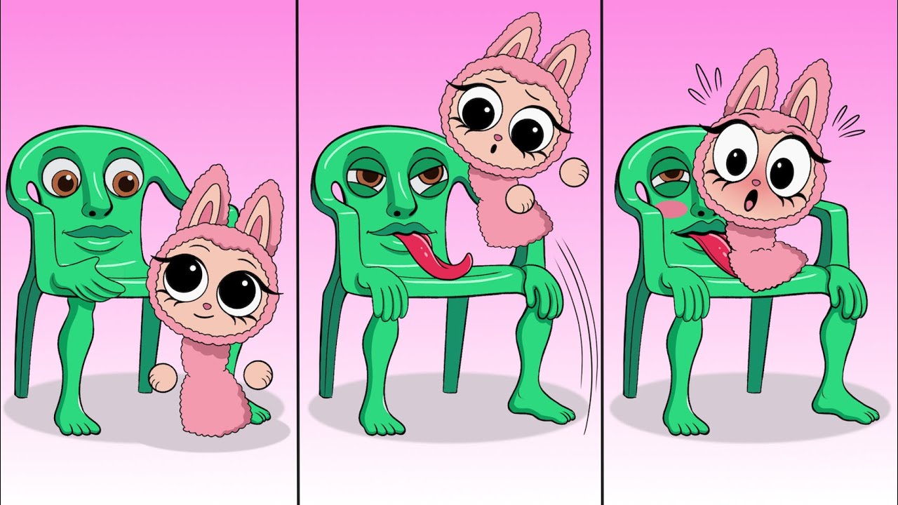 ALL Phases SPRUNKI PINK LABUBU And Karkerkar Kurkur brainrot / React to Themselves / PART 46