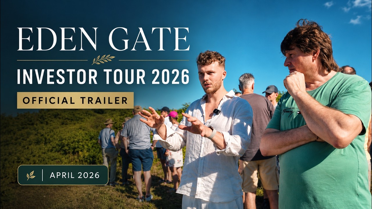 Trailer der Eden Gate Investor Tour 2026