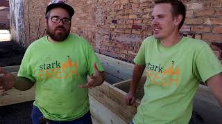 Volunteers help transform rundown parking lot into downtown oasis   News   The Repository   Canton O