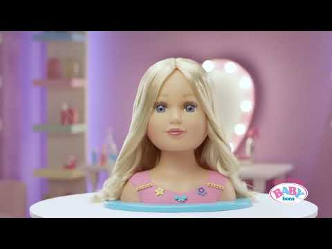 Кукла манекен My Model Сестричка Zapf с аксессуарами арт 824788 BABY born Sister Styling Head