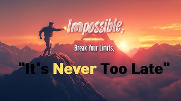 "Break Your Limits: Unleash Your Mind’s Power at Any Age"