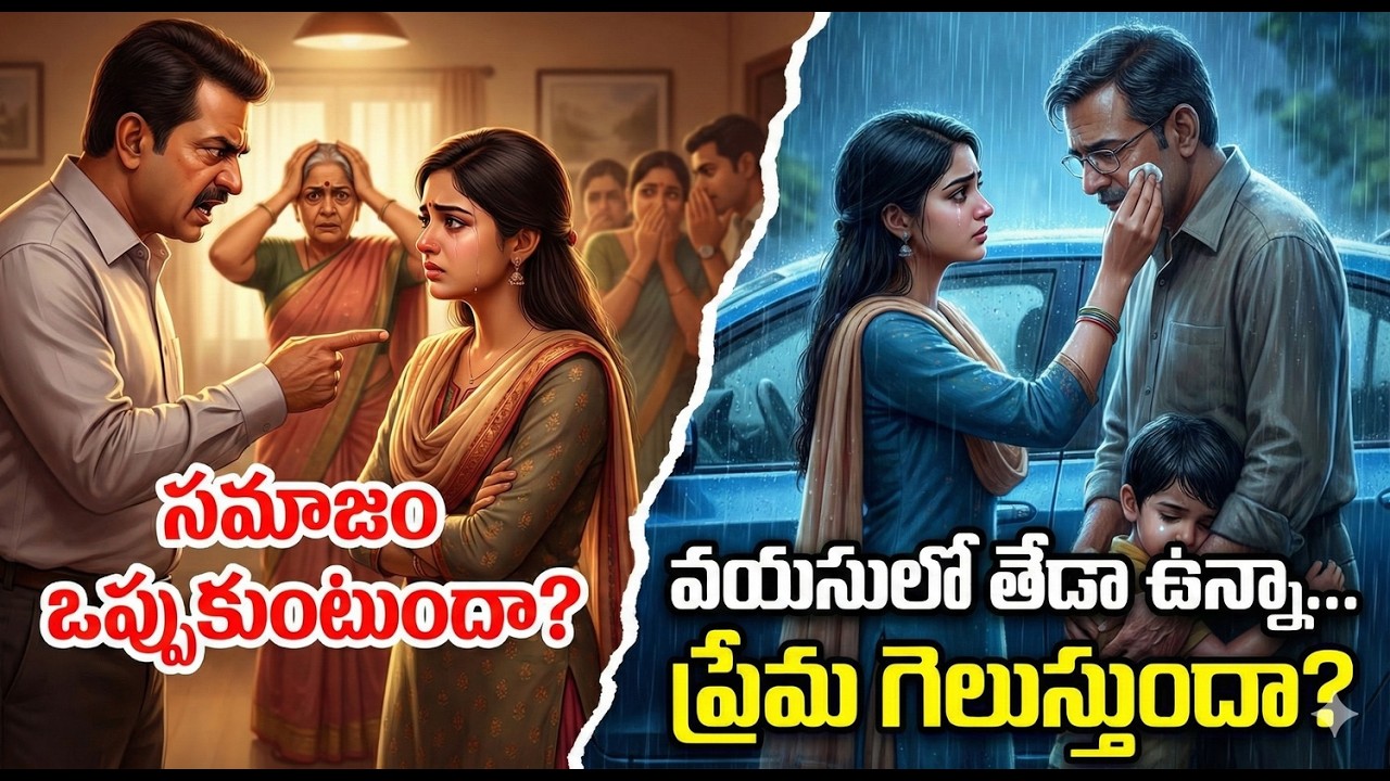 వయసులో తేడా ఉన్నా ప్రేమ గెలుస్తుందా? | 26 ఏళ్ల అమ్మాయి... 42 ఏళ్ల మనిషి - ఈ ప్రేమ తప్పు కాదా?